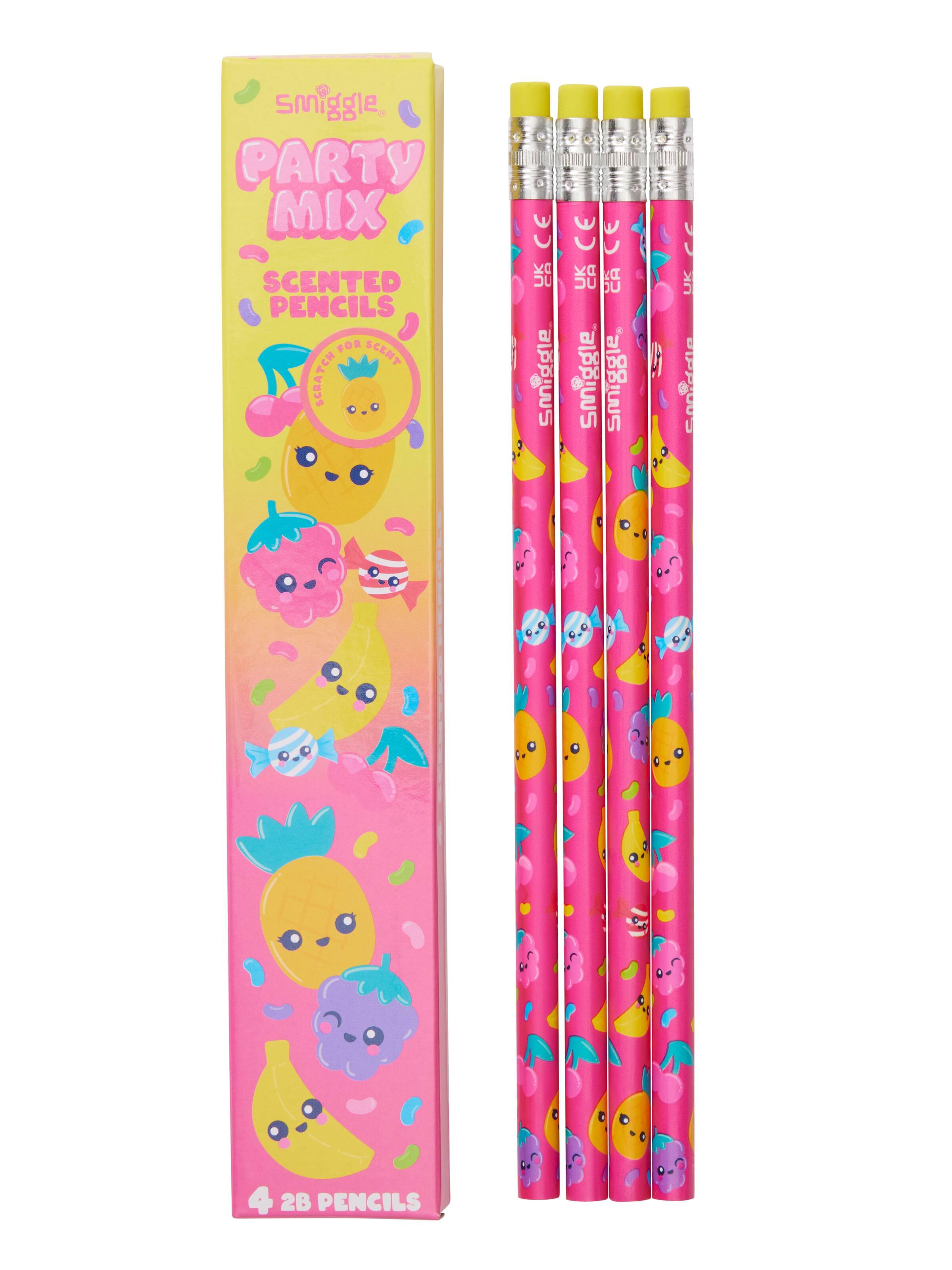 Scented Pencil Pack X4 Pack